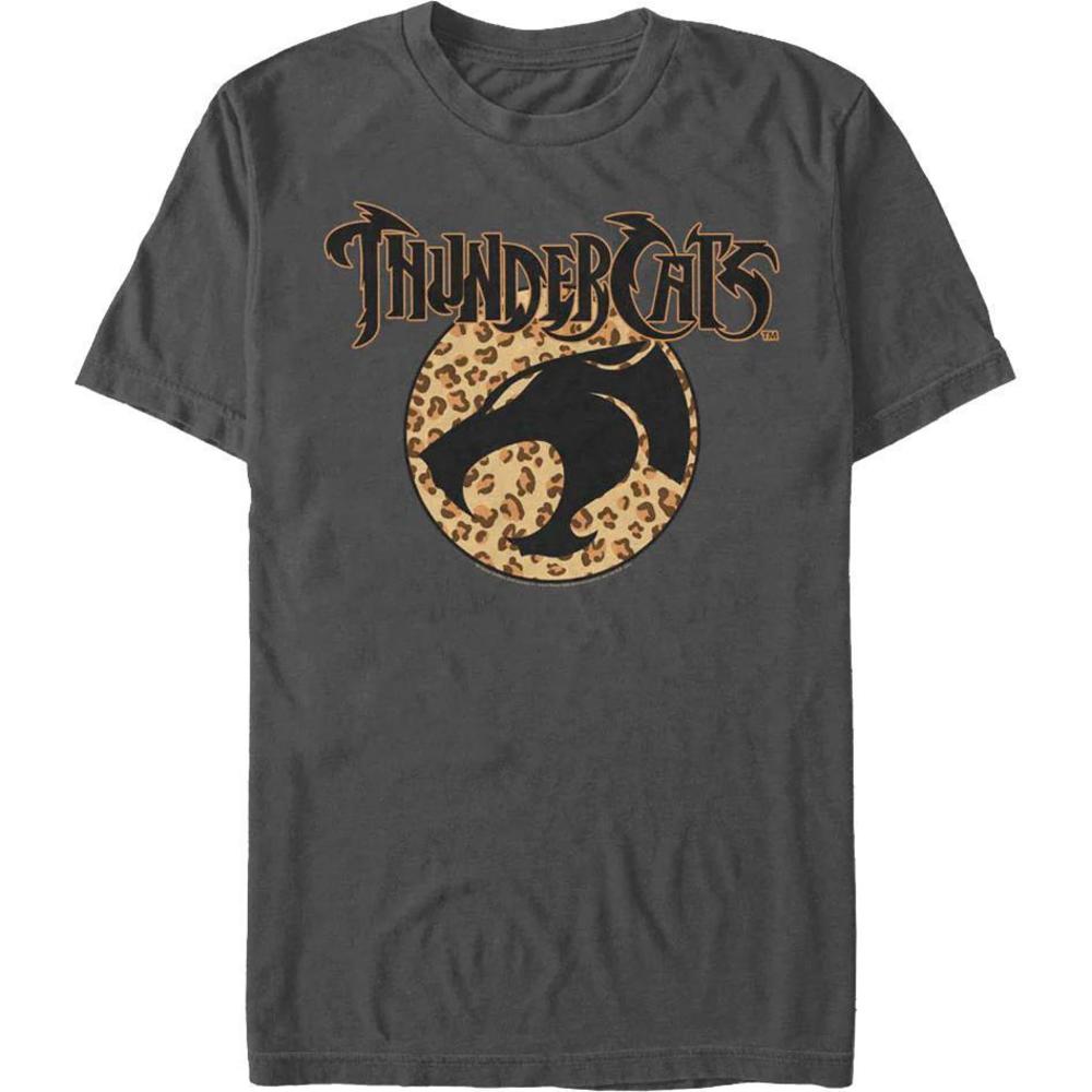 Cheetah Print Logo Thundercats Tshirt